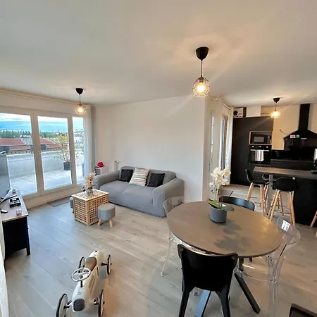 Superbe Design - Rooftop Prive Proche Paris 公寓 马恩河畔讷伊