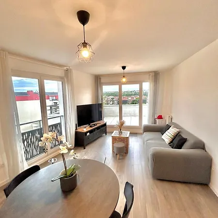 Apartment Superbe Design - Rooftop Prive Proche Paris *