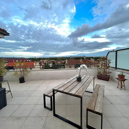 Superbe Design - Rooftop Prive Proche Paris *