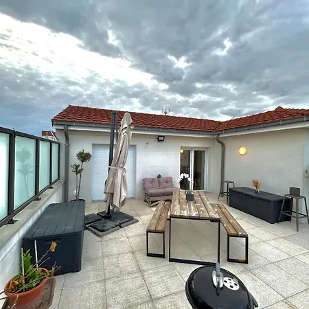 Superbe Design - Rooftop Prive Proche Paris 公寓